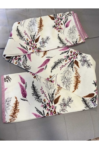 Renkli Çiçek Desenli Tek Kişilik Pike 160x240 Cm Canlı, Neşeli Ve Hafif Yaz Konforu Renkli