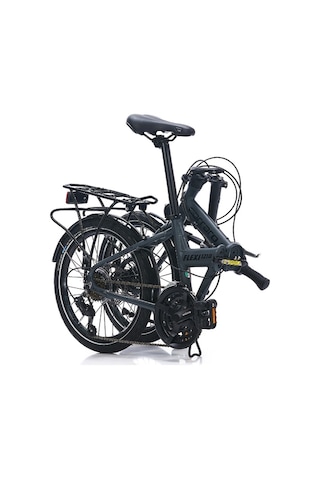 Carraro Flexi 121 Hd Katlanır Bisiklet Mavi Bukelamun 21v Siyah