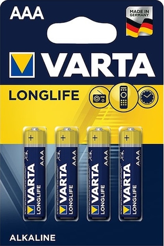 Varta Longlıfe Power Alkalin Aaa İnce Kalem Pil 4lü Paket Fiyatı