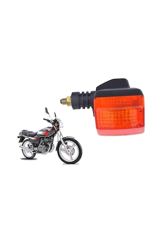 Padalink Honda 125 Cbt İçin Abs Malzemeden Sarı-siyah Sinyal Lambası Çifti