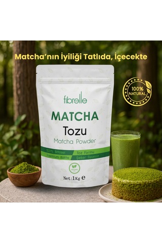 Fibrelle Matcha Saf 1 Kg Doypak