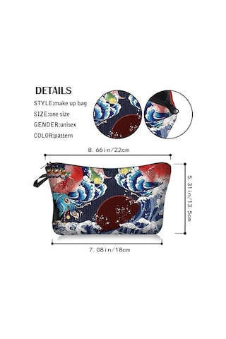 Silkroadselect Shzbwıtchcw20 Cadı Ve Kara Kedi Baskı Büyücülük Kadın Seyahat Kızlar Için Kadın Saklama Neceser Makyaj Çantası A4ı68h