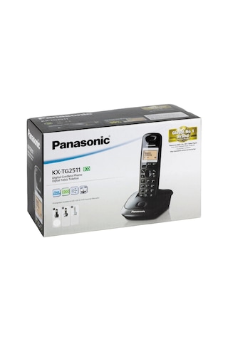 Panasonic KX-TG2511 Dect Telefon Siyah