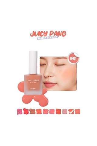 Juicy-pang Or01 Turuncu Likit Allık 9g 000 Açık Krem