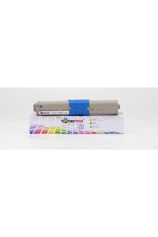 Tonermax Oki C301 / C321 / Mc342 44973543 Uyumlu Toner Mavi