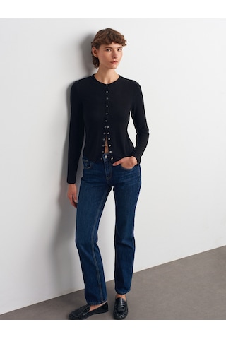 Dilvin 72049 Comfort Likra Stright Pantolon-lacivert Lacivert