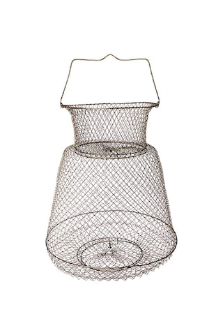 Yunboo Paslanmaz Çelik Balık Kafesi - Katlanabilir Ve Dayanıklı Galvanizli Tasarım