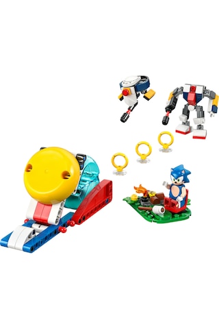 LEGO® Sonic the Hedgehog™: Sonic’in Kamp Ateşi Çarpışması 77001 - 7 Yaş ve Üzeri Çocuklar için Koleksiyonluk Oyuncak Yapım Seti (177P)