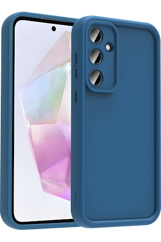 Galaxy A36 Uyumlu Kılıf Kamera Korumalı Sys Ananas Kapak - Koyu Yeşil Koyu Yeşil