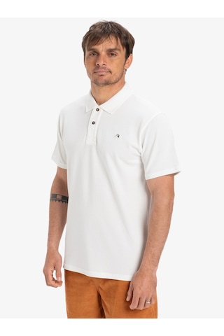Quiksilver Quıksılver Snow Whıte Dna Polo Erkek Polo T-shırt Eqykt04362-wbk0 Beyaz
