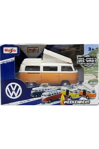 Maisto Weekenders Volkswagen Araçlar 10 cm - Turuncu