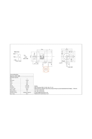 Frenli Step Motor 12 Nm Eo86-120bk Nema34 14 Mm Mil Jkon-tek