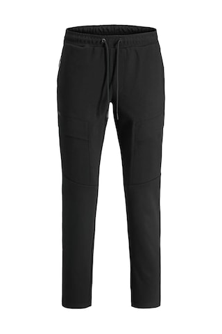 Jack & Jones Erkek Jpstgordon Belden Bağlamalı Kargo Pantolon 12282513 Siyah Siyah