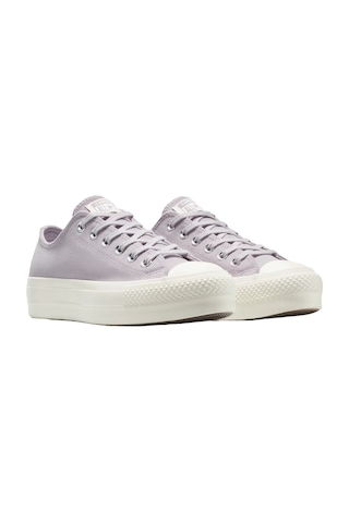 Converse Converse Chuck Taylor All Star Lift Platform Colorful Suede Erkek Günlük Ayakkabı 44002 Mor