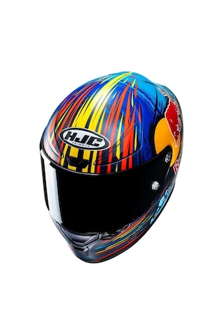 Hjc Rpha1 Red Bull Jerez Gp MC21SF Kapalı Kask Mavi