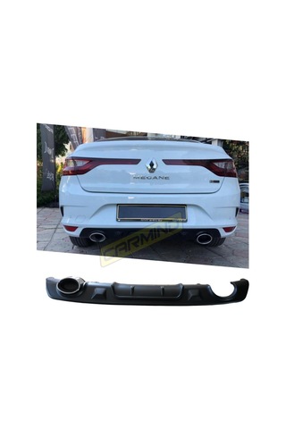 Renault Megane 4 Sedan Siyah Difüzör 2016-