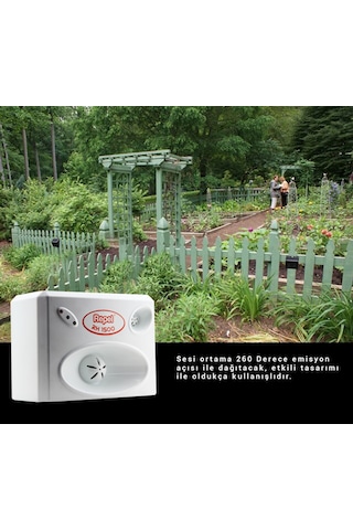 Repel Elektronik Kedi Köpek Hayvan Kovucu 1500 M2