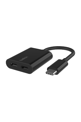 Belkin Connect Usb-c Ses Ve Şarj Çoklayıcısı Kulaklık Adaptörü V