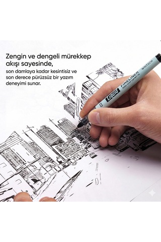 Wrıtech W-704 Lıquıd Fınelıner 2,00mm Kalem - 12'li Kutu