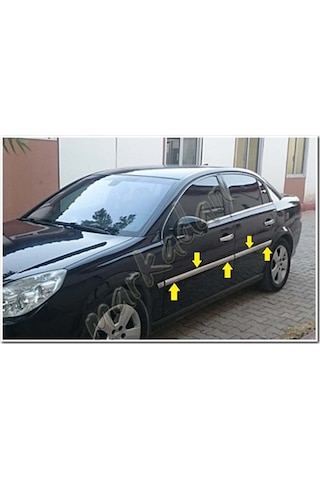 Db Chrome Opel Vectra C Krom Yan Kapı Çıtası 2002-2009 4 Parça P.