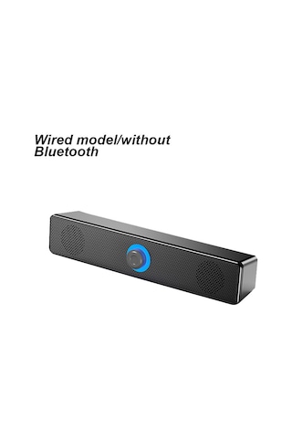 Youtek Ev Sinema Tv Ses Çubuğu Hoparlörü 350t - Bluetooth V5.0, 360 Surround Ses, Usb Geliştirilmiş, Siyah, 80hz-18khz Frekans Aralığı