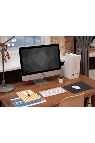 Black Deer Siyah 35x28 Large Boy Professional Gaming Ofis Mouse Pad Kaydırmaz Mouse Pad