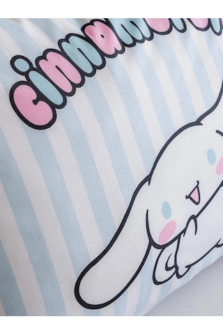 Mavi Cinnamoroll Baskılı Yastık Kılıfı 2'li 50x70 Cm