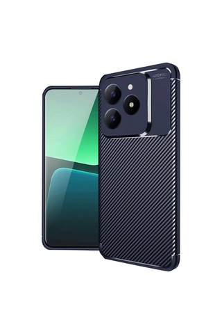 Nettech Realme C61 Uyumlu Focus Seri Arka Koruma Kılıf - Siyah Siyah