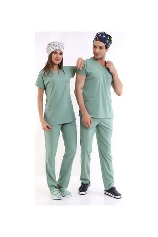 Bflex Unisex Likralı Yarasa Kol Takım - 6428 Çağla Yeşili