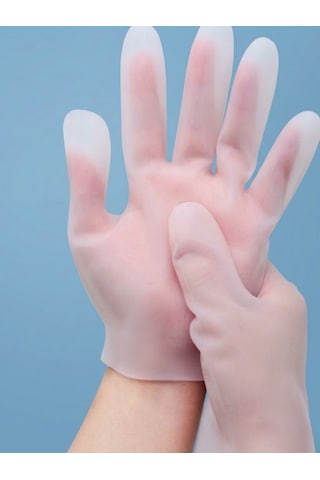 Mucit Home Ultra Esnek Silikon Bakım Eldiveni Nemlendirici Ve Çatlama Önleyici