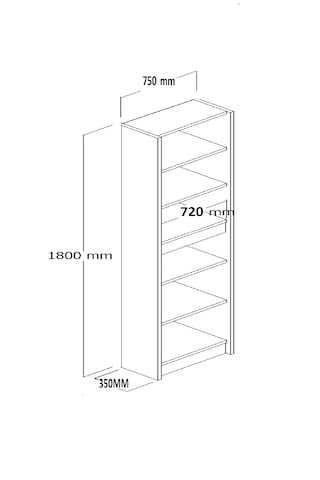 Santra Ceviz-beyaz Renkli Çok Amaçlı Kiler Dolabı,mutfak Dolabı