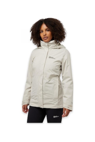 Jack Wolfskin A60333 Rotwand 3ın1 Jkt W Açık Yeşil Kadın Mont Açık Yeşil