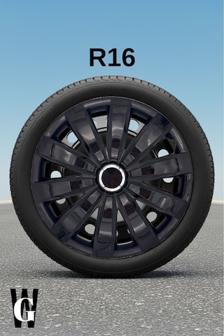Suziki Sx4 16 İnç Jant Kapağı 4 Adet Siyah S117