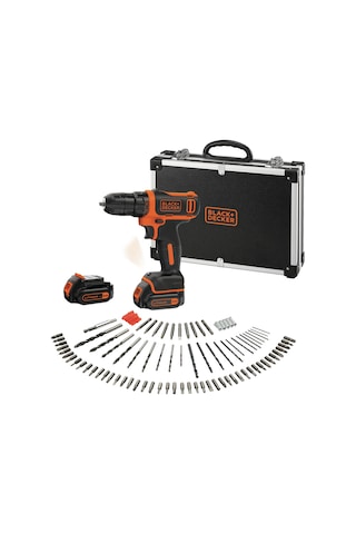 Black+Decker BDCDD12BAFC-QW 10.8V 1.5 Ah Li-ion Çift Akülü Matkap Vidalama
