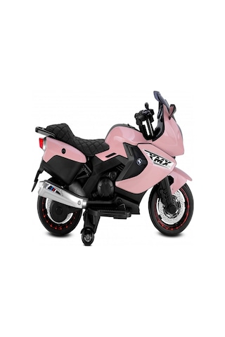 Babyhope 438A (Xmx-316) Ledli Akülü Motor 12V. (Pembe)