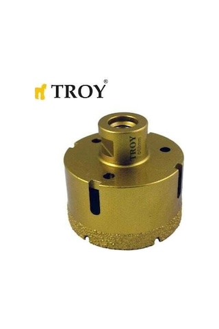 Troy 27450-68 Avuç Taşlamalar İçin Seramik Kuru Elmas Delici, 68mm