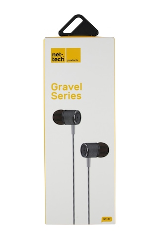 Nettech Nt-37 3.5 Jack Girişli Kulak İçi Kulaklık Gri Diğer