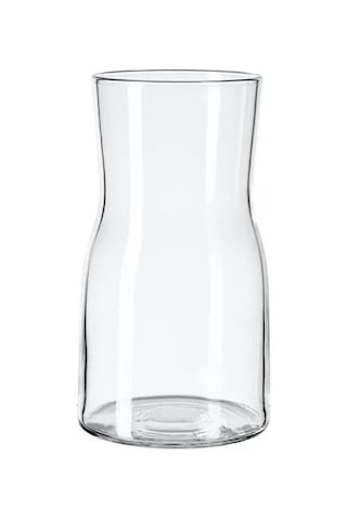 Sumuhome Tıdvatten Cam Vazo Saydam Cam 18 Cm Saydam