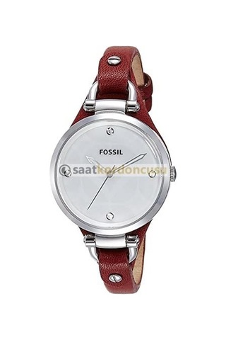 Fossil 8mm Bayan Model Uyumlu Lacivert Deri Kordon