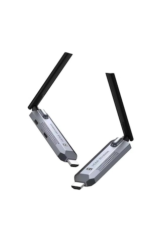Kablosuz Hdmı Verici Ve Alıcı Kiti - Uydudan Projeksiyona 150 Metre Menzil 1080p 60hz Notebook&apos Dan Tv&apos Ye Görüntü Aktarımı Hd-tx-rx Tak-çalıştır Çoklu Cihaz Desteği - G146 Hdmı
