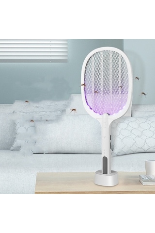 Ganzhoushop Usb Sivrisinek Sineklik Şarj Öldürücü Ev Elektrikli Edilebilir Beyaz Dn