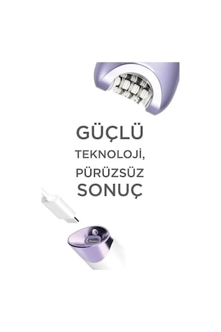 Torima Tep-02 Beyaz 6 Başlıklı Yüz+koltuk Altı+bikini Bölgesi+bacak Islak Ve Kuru Kablosuz Epilatör