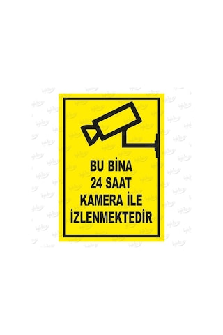 Kamera Uyarı Ikaz Tabelası
