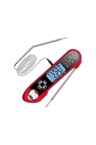 Dancemonkey Store Dijital Termometresi - Kırmızı