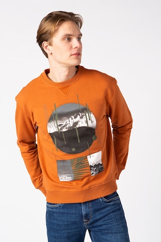 Vigoss Erkek Sweatshırt 62142-30034 - Taba
