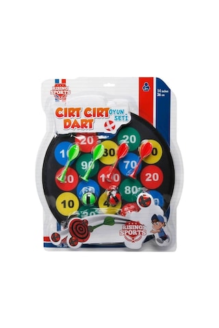 Znv Zenvia Mey İthalat 36789 Cırt Cırt Dart - İğnesiz Dart Seti 36 Cm Znv2025 Cmn -Renkli