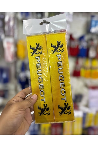 Tüm Otomobillere Uyumlu, Aracınıza Özel Tasarım Baskılı, Emniyet Kemeri Yumuşatıcı Ped, Pejosarı