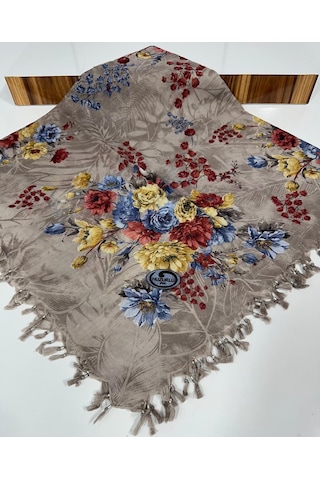 Sökme Boncuklu Pamuk Yazma - 05651 Vizon, Mavi