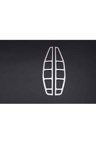 Fiat Doblo 1 Krom Stop Çerçevesi 2 Parça 2000-2006 Arası
