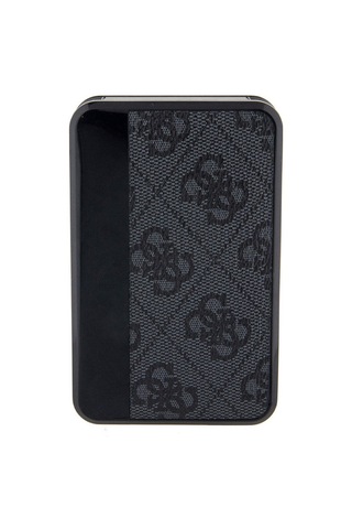 Powerbank Guess Lisanslı Dijital Led Göstergeli Pu Deri 4g Metal 10000mah 18w Siyah